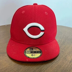 New Era Cincinnati‎ Reds Fitted Hat Size 6 5/8 NWT